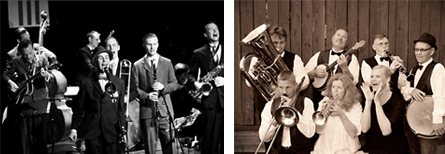 Hornsgatan Ramblers vs Red Beans & Rice Jazz Band - Band Battle Friday Night!