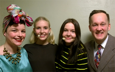 Mildreds swingskola, Sofia Enros och Daniel Johansson uppträder på Idrottsgalan 2016 tillsammans med Norah Lång och Cajsa Hallbäck till orkestern Fuse. Swingdans, Lindy hop, Balboa, St Louis Shag, Charleston, Autentisk jazz- och tvättbräda!